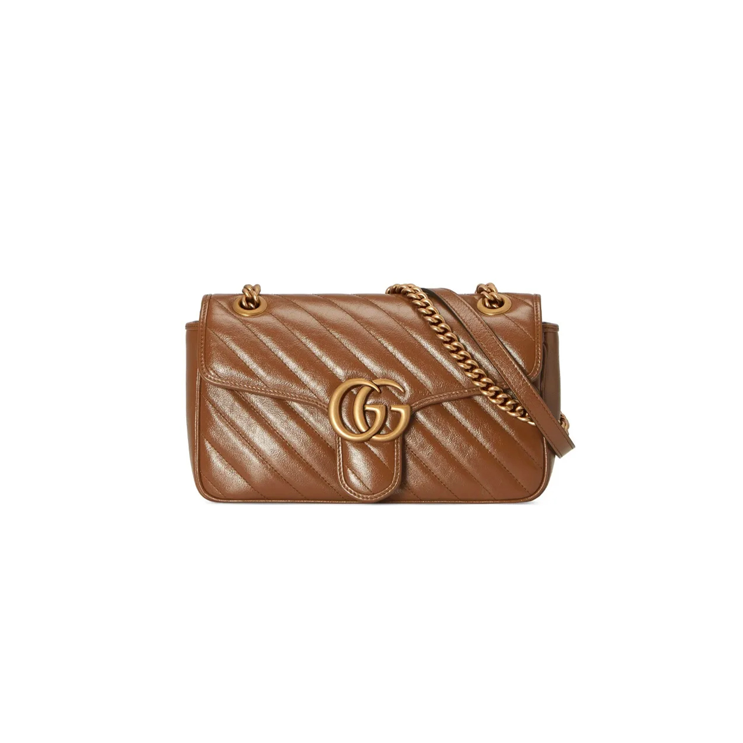 GUCCI GG MARMONT SMALL SHOULDER BAG ‎443497 0OLFT 2535 (26*15*7cm)